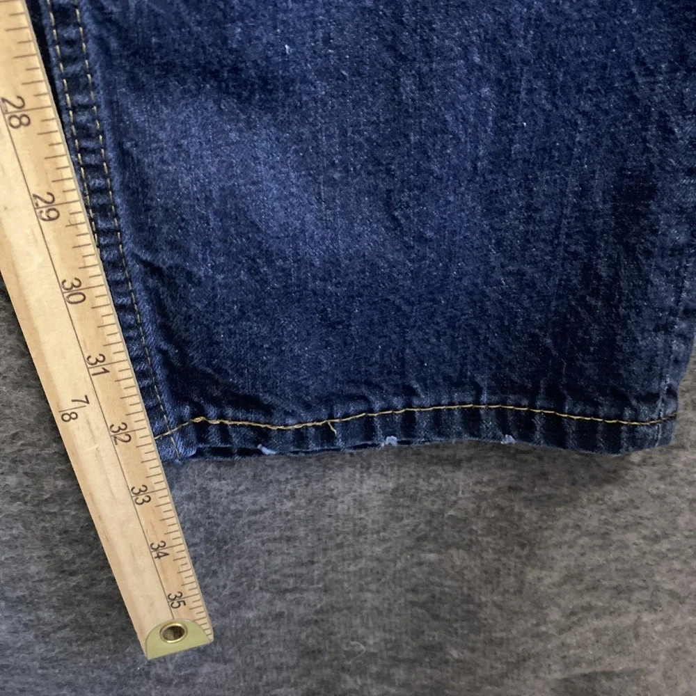 Levis 559 Jeans Mens 36x34 Blue Relaxed Straight Dark Wash‎ Denim 100% Cotton